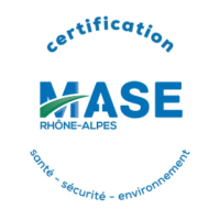 Logo Mase certification Orson France, santé, sécurité et environnement