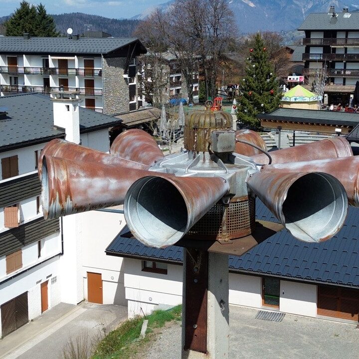 Sirène électromécanique existante