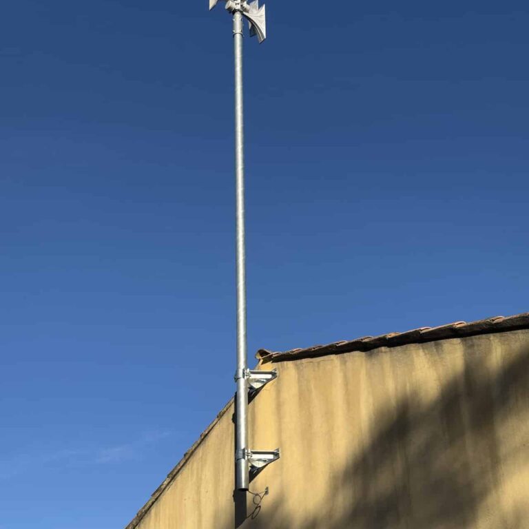 Diffuseurs Sirène ECI 600 Watts fixée sur mat